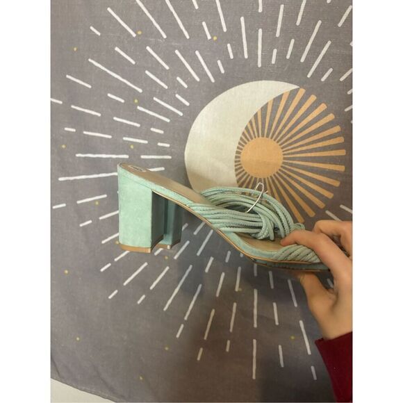 Stewart Weitzman Twisted Block 75 Sandals - Picture 9 of 9